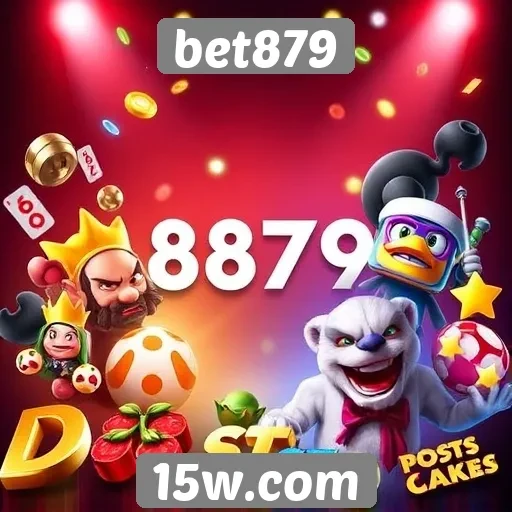 Variedade de jogos oferecidos pelo bet879